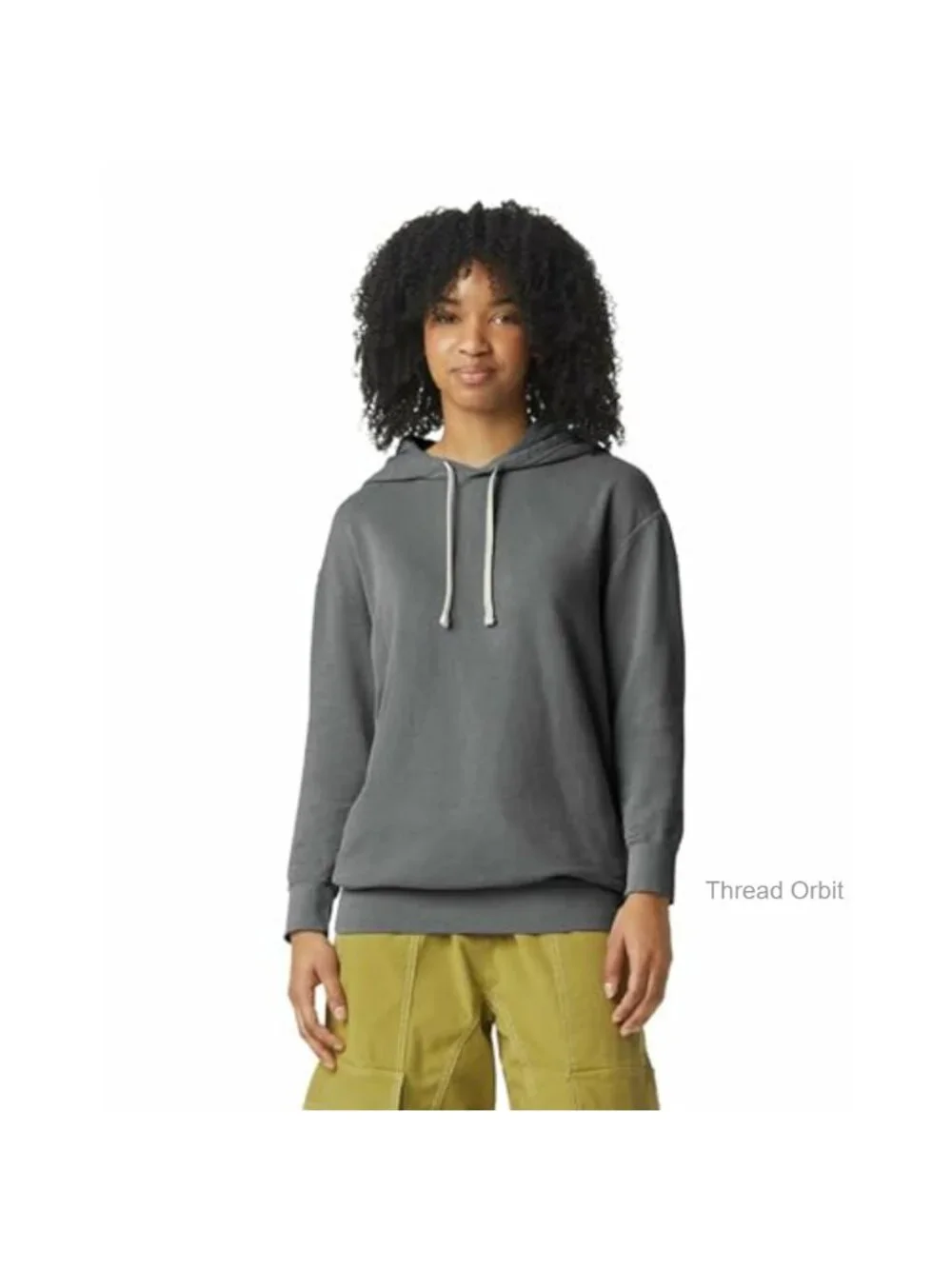 Lightweight Cotton Hoodie Sweatshirt Long Sleeve Pull On